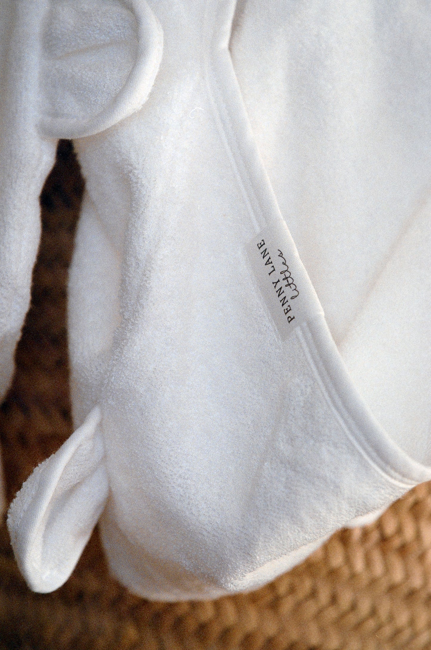 The White Bear Hooded Towel